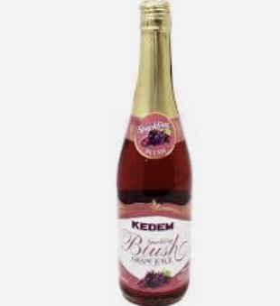 Kedem Sparkling Blush grape juice